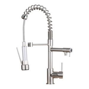 Grifo de cocina acero inoxidable